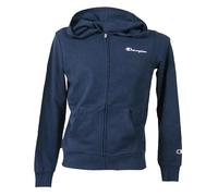 Champion Full Zip Hoodie Sweatshirt Heavy Soft Compact Spring Poly Terry Damen Navyblau, L, blau, L
