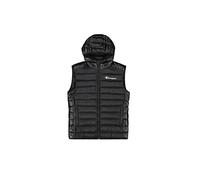 Champion Herren Legacy Outdoor (220341) -Wr Light Nylon Cirè 35gr Small Script Logo High-Neck Gepolsterte Weste, Schwarz (KK001), XL