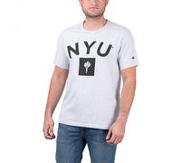 Grey S Champion Crewneck NYU-University Tee