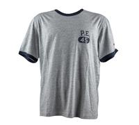 Champion Grey Ringer T-Shirt Grau Größe S Größe: S