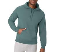 Champion Herren Men's Comfortwash Garment Dyed Fleece Hoodie Sweatshirt Kapuzenpullover, Cypress Green, XX-Large