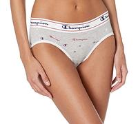 Champion Heritage Hipster für Damen, Mehrfarbig gestreute Logos Weiß, Medium