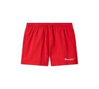 Badeshorts CHAMPION "Beachshort Standard Fit", Herren, Gr. L, N-Gr, rot (isa), Web, Polyamid, Badehosen Badeshorts, schnelltrocknendes Material, aus Polyamid, bequeme Passform (67473325-L) isa