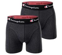 Champion Herren 2er-Pack Boxershorts grau S