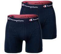 Champion Boxershorts Basic 2er Pack Dunkelblau XXL