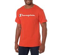 Champion Herren, Classic Graphic, Soft and Comfortable for Men, Script Logo (Reg. Or Big & Tall) T-Shirt, Spicy Orange Schrift, XX-Large