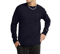 Champion Herren Classic Jersey Long Sleeve T-Shirt, Navy, Klein
