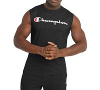 Champion Herren, Baumwoll-Muskel-T-Shirt, Muskelshirts (Reg groß) Hemd, Schwarze Schrift, XX-Large