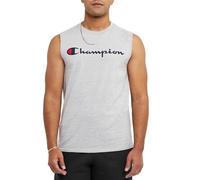 Champion Herren Tank Classic Graphic Muscle Tee Ärmelloses T-Shirt (Reg groß) Hemd, Grau, XL