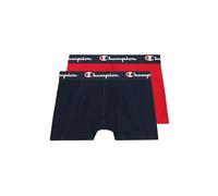 Champion Herren Core x2 Retroshorts, Marineblau & Rot, XS (2er Pack)