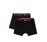 Champion Herren Retroshorts Core x4 – Marineblau & Schwarz – S – 4er-Pack