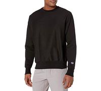 Champion Herren Crewneck, Reverse Weave, Heavyweight Fleece for Men Sweatshirt, Schwarz-Gf70, Medium