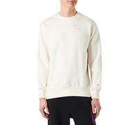 Champion Herren Eco Future Fleece Custom Fit Crewneck Hoodie, Avorio, L