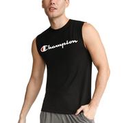 Champion Herren Graphic Jersey Muscle Hemd, Schwarz, XL