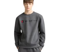 Champion Herren Graphic Powerblend Fleece Crew Sweatshirt, Granit Heather-y06794, L EU