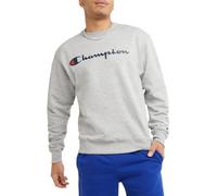 Champion Herren Graphic Powerblend Fleece Crew Sweatshirt, Oxford Gray-y06794, L EU