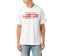 Champion Herren Graphic Shop Authentic S-s T-Shirt, Weiß, S