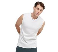Champion Herren Hemd Klassisches Jersey Muscle T-shirt, Weiß, L