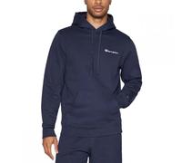 Champion Herren Hoodie - Hooded Sweatshirt, Pullover, Kleines Logo, Kapuze, einfarbig Dunkelblau L