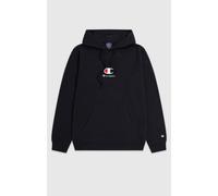 CHAMPION Herren Hoodie mit neuem Champion-Logo - Schwarz, XL