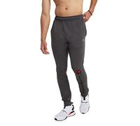 Champion Herren-Jogginghose, leichte Loungehose, Jersey-Grafikhose für Herren, 78,7 cm, Granit-Skript, XXL