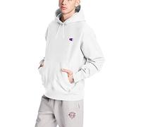 Champion Herren Kapuzenpullover INVALID DATA, Weiß/Linke Brust C Logo, S