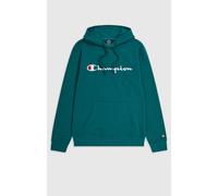 CHAMPION Herren Kapuzenpullover mit großem Champion-Sticklogo - Laubgrün, XXL