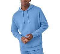 Champion Herren Kapuzenpullover Powerblend Pullover Hoodie, Swiss Blue, S