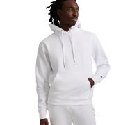 Champion Herren Kapuzenpullover Powerblend Pullover Hoodie, Weiß, M