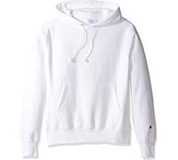 Champion Herren Kapuzenpullover Reverse Weave Pullover Hoodie, Weiß, M