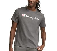 Champion Herren Klassisches Langärmeliges T-Shirt, Siebdruckskript T-Shirt