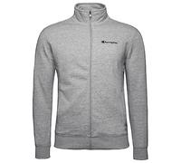 Champion Herren Legacy American Classics Heavy Powerblend Terry Small Logo Full-Zip Sweatshirt, Grau, S