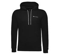 Champion Herren Kapuzenpullover Legacy American Classics Heavy Powerblend Terry Small Logo Schwarz L