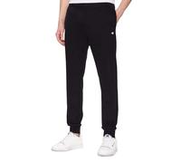 Champion Herren Legacy Authentic Pants Powerblend Terry C-Logo 3-Pockets Rib Cuff Trainingshose, Schwarz, L