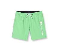 Champion Herren Legacy Beachshorts Ac Logo Badehose, hellgrün, L