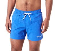 Champion Herren Legacy Beachshorts Ac Small Logo Badehose, Kobaltblau, Medium