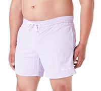 Champion Herren Legacy Beachshorts Ac Small Logo Badehose, Lavendel, L