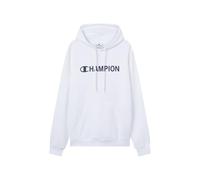 Kapuzensweatshirt CHAMPION "Graphic Hoodie", Herren, Gr. S (44/46), wht, Obermaterial: 55% Baumwolle, 45% Polyester, Sweatshirts (78717758-S) wht