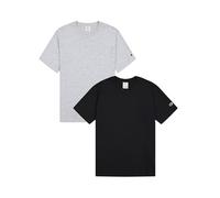 Champion 2er-Set: Shirts in Schwarz - Größe L | Herren Plussize