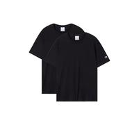 Champion Herren Legacy - Icons 2-Pack Crewneck T-Shirt, Schwarz (KK001), XL, Schwarz (Kk001), XL