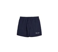 Champion Herren Legacy Icons Beachshorts-Crinkle Taslon Small Script Logo Badehose, Marineblau, Medium