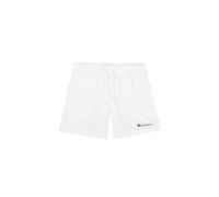 Champion Herren Legacy Icons Beachshorts-Crinkle Taslon Small Script Logo Badehose, Weiß, X-Large