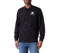 Champion Herren Legacy Icons Plus-Heavy Spring Terry Bomber Sweatshirt, Schwarz, S