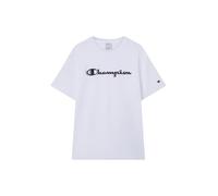 Champion Herren Legacy Man - Big Logo T-Shirt, Weiß, XS, Weiß (Ww001), XS