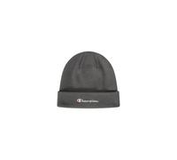 CHAMPION Beanie mit breitem Umschlag und Logo-Stitching in Anthrazit, Größe 1
