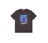 Champion Herren Legacy Modern Sport (220374) -Pro Jersey (220gr) Graphic Ss Crewneck T-Shirt, Schwarz (ES503), M