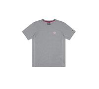 Champion Herren Legacy Modern Sport (220382) -Train Micro Mesh C-Logo Ss Crewneck T-Shirt, Grau (Kz001), XL
