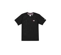 Champion Herren Legacy Modern Sport (220382) -Train Micro Mesh C-Logo Ss Crewneck T-Shirt, Schwarz (KK001), M