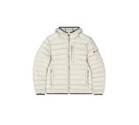 Champion Herren Legacy Outdoor (220340) -Wr Light Nylon Cirè 35gr Small Script Logo Hooded Jacke, Weiß (ES057), XL