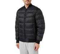Champion Herren Legacy Outdoor Bomber Gepolsterte Jacke, Nero, L
